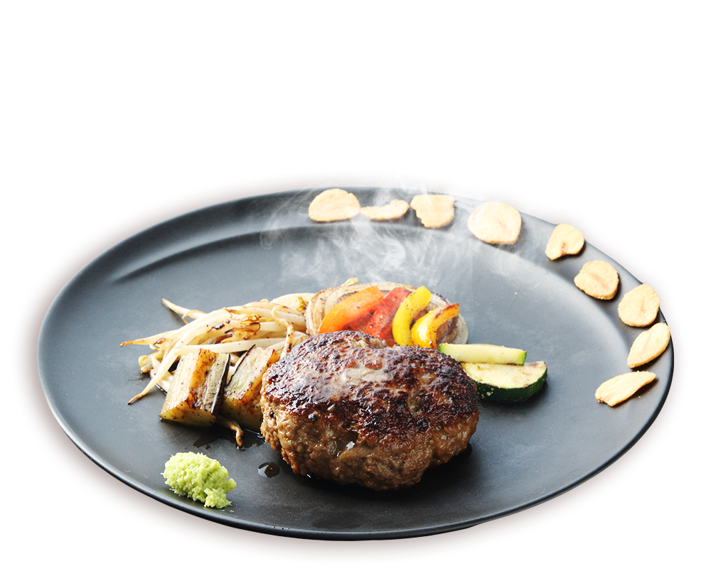 ハンバーグ完成